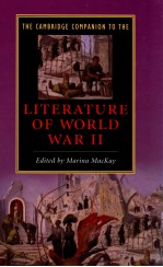 THE CAMBRIDGE COMPANION TO THE LITERATURE OF WORLD WAR 2