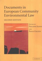 Documents in European Community environmental law