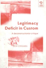 Legitimacy Deficit in Custom