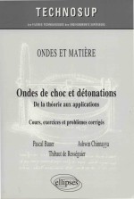 Ondes Et Matiere  Ondes De Choc Et Detonations De La Theorie Aux Applications