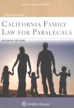 California family law for paralegals