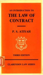 An introduction to the law of contract