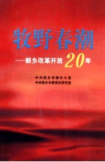 牧野春潮  新乡改革开放20年