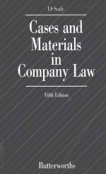 Cases and materials in company law