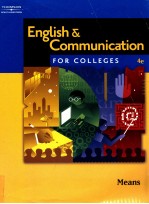 ENGLISH COMMUNICATION FOR COLLEGES