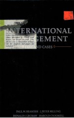 INTERNATIONAL MANAGEMENT:TEXT AND CASES