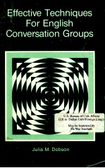 EFFECTIVE TECHNIQUES FOR ENGLISH CONVERSATION  GROUPS