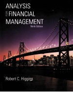 ANALYSIS FOR FINANCIAL MANAGEMENT NINTH EDITION