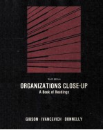 Organizations Close-Up A Book of Readings Sixth Edition