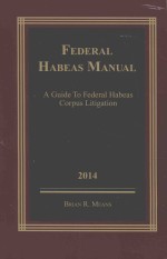 Federal habeas manual