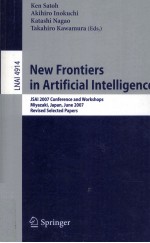 NEW FRONTIERS IN ARTIFICIAL INTELLIGENCE