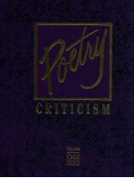 POETRY CRITICISM VOLUME 29