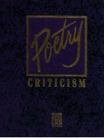 POETRY CRITICISM VOLUME 38