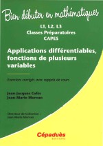 Applications Differentiables Fonctions De Plusieurs Variables