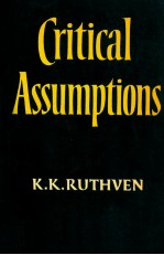 CRITICAL ASSUMPTIONS