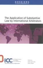 The application of substantive law by international arbitrators