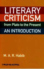 LITERARY CRITICISM FROM PLATO TO THE PRESENT