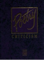 POETRY CRITICISM VOLUME 16