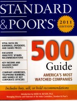 STANDARD & POOR'S 500 GUIDE 2011 EDITION