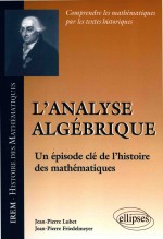 L'analyse Algebrique  Un episode Cle De L'histoire Des Mathematiques