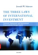 The three laws of international investment