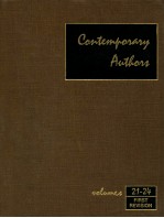 CONTEMPORARY AUTHORS VOLUME 21-24