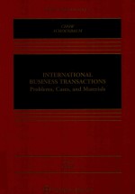 INTERNATIONAL BUSINESS TRANSACTIONS PROBLEMS