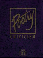 POETRY CRITICISM VOLUME 112