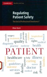 REGULATING PATIENT SAFETY