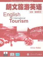 ENGLISH FOR INTERNATIONAL TOURISM  PRE-INTERMEDIATE TEACHER’S BOOK