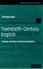 TWENTIETH CENTURY ENGLISH