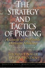 THE STRATEGY AND TACTICS OF PRICING THIRD EDITION