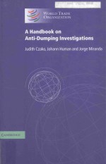 A handbook on anti-dumping investigations