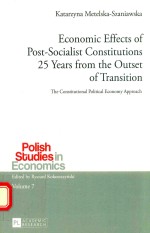 Economic effects of post-socialist constitutions 25 years from the outset of transition