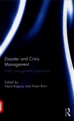 Disaster and crisis management