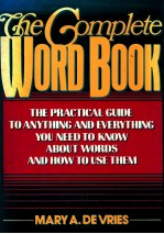 THE COMPLETE WORD BOOK