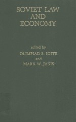 Soviet Law And Economy