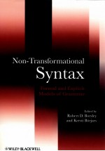 NON-TRANSFORMATIONAL SYNTAX FORMAL AND EXPLICIT MODELS OF GRAMMAR