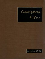 CONTEMPORARY AUTHORS VOLUME 69-72