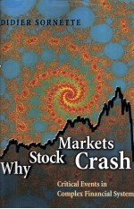 WHY STOCK MARKETS CRASH:CRITICAL EVENTS IN COMPLEX FINANCIAL SYSTEMS