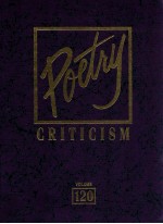 POETRY CRITICISM VOLUME 120