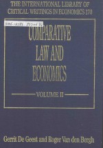 Comparative law and economics volume ii