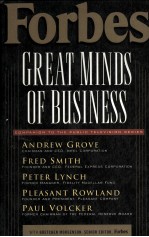 FORBES GREAT MINDS OF BUSINESS