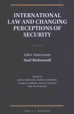 International law and changing perceptions of security