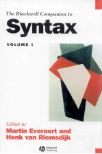 THE BLACKWELL COMPANION TO SYNTAX VOLUME 1