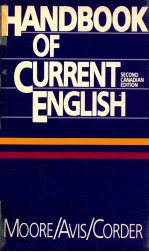 HANDBOOK OF CURRENT ENGLISH