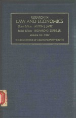 Research In Law And Economics