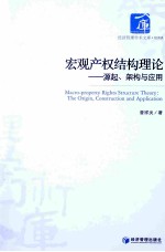 宏观产权理论  源起、架构与应用