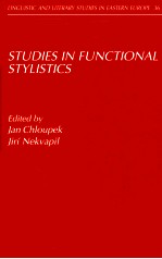 STUDIES IN FUNCTIONAL STYLISTICS