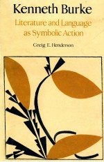 LITERATURE AND LANGUAGE AS SYMBOLIC ACTION